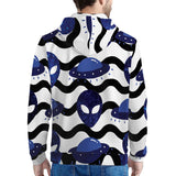 Outta Here - Men's All Over Print Hoodie