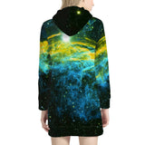 Golden Way Women's Hoodie Dress