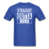 MFD Straight Outta Buka Tee - royal blue