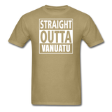 MFD Straight Outta Vanuatu Tee - khaki