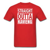 MFD Straight Outta Kavieng Tee - red