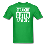 MFD Straight Outta Kavieng Tee - bright green