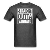 MFD Straight Outta Vanuatu Tee - heather black