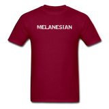 MFD Melanesian Tee - burgundy