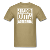 MFD Straight Outta Aotearoa Tee - khaki