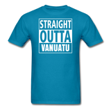 MFD Straight Outta Vanuatu Tee - turquoise