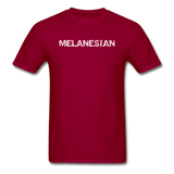 MFD Melanesian Tee - dark red