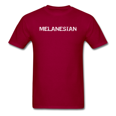 MFD Melanesian Tee - dark red