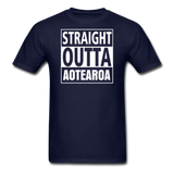 MFD Straight Outta Aotearoa Tee - navy