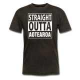 MFD Straight Outta Aotearoa Tee - mineral black