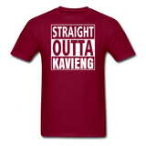 MFD Straight Outta Kavieng Tee - burgundy