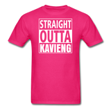 MFD Straight Outta Kavieng Tee - fuchsia