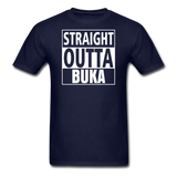 MFD Straight Outta Buka Tee - navy