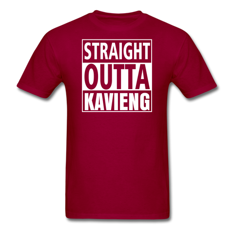 MFD Straight Outta Kavieng Tee - dark red