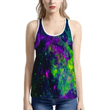 Green Galaxy - Women's I-shaped Tank