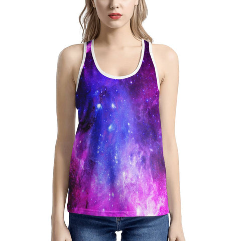 Pink Galaxy - Women's I-shaped Tank