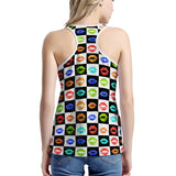 Lots a kisses - Womens Racerback Tank