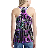 Live Laugh Love Womens Racerback Tank