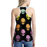 Alien Invasion - Women's Racerback Tank