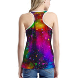 Acid Rainbow - Women's Racerback Tank