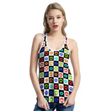 Lots a kisses - Womens Racerback Tank