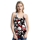 Bloody Bones - Womens Racerback Tank