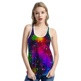 Acid Rainbow - Women's Racerback Tank