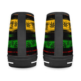 Rasta - Black High Top Canvas Shoes