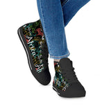 Animal Park Black High Top Canvas Shoes