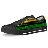 Rasta - Black Low Top Canvas Shoes