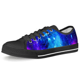 Icy Way - Black Low Top Canvas Shoes