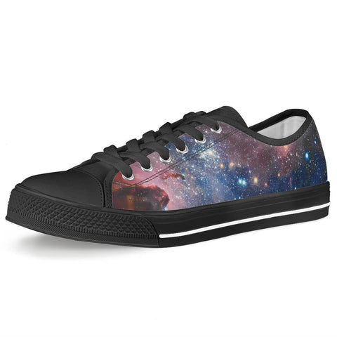 Light Year - Black Low Top Canvas Shoes