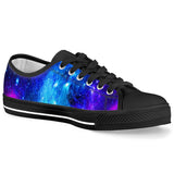 Icy Way - Black Low Top Canvas Shoes