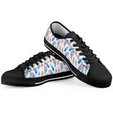 Fly Away - Black Low Top Canvas Shoes