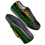 Rasta - Black Low Top Canvas Shoes