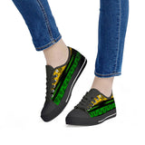 Rasta - Black Low Top Canvas Shoes