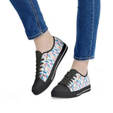 Fly Away - Black Low Top Canvas Shoes