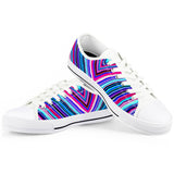 Illusions - White Low Top Canvas Shoes