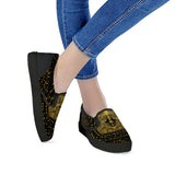 Golden Lion - Black Slip On Shoes