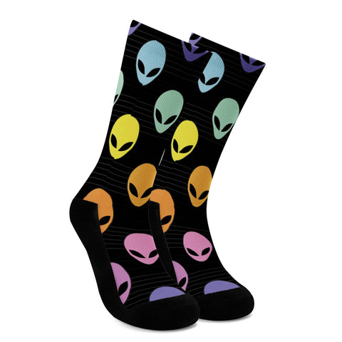 Alien Invasion - Crew Socks