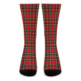 Red Plaid - Crew Socks