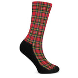 Red Plaid - Crew Socks