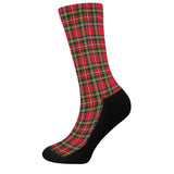 Red Plaid - Crew Socks