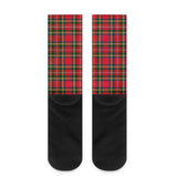 Red Plaid - Crew Socks