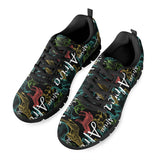 African Safari - Black Running Shoes