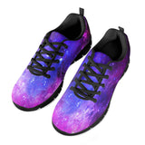 Pink Galaxy - Black Running Shoes