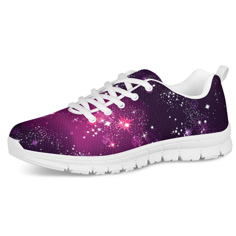 Cosmic Sparkle - White Running Shoes