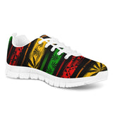 Rasta - White Running Shoes