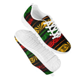 Rasta - White Running Shoes