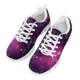 Cosmic Sparkle - White Running Shoes